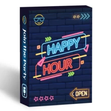 "Happy Hour" Is A Creative Interactive Card Game With 50 Cards, An Ideal Gift For Parties, Family Game Nights, Christmas Outdoor Activities, Bringing Laughter And Fun To Family Gatherings, And Also Making Friends' Gatherings Full Of Joy, A Perfect Choice For Valentine's Day Gifts. - HAPPY HOUR - View 1