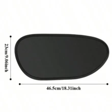 2/4pcs Car Window Sun Shades, New Curved Design Electrostatic Adsorption Side Window Sun Shades, Glue-Free UV Protection Heat Insulation Privacy Curtains, Universal Fit For Most Sedans, SUVs, Trucks, Summer Driving Front And Rear Side Window Sun Shades - A - View 6