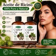 MOPOYAT Aceite de ricino - Extracto puro, sin perfume, prensado en frío para cabello, piel, pestañas y cejas - Sérum para piel y pestañas, 100 ml / 3.38 fl oz - otro - Ver 13