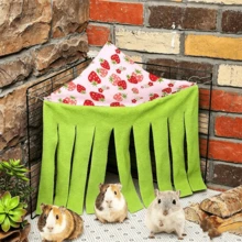 Hamster And Guinea Pig Tunnel, Small Pet Tunnel And Pipe, Soft Wool Small Animal Tunnel Tube And Mat As Well As Corner Hideout Cage Accessories, Suitable For Guinea Pigs, Rabbits, Ferrets, Chinchillas, Hedgehogs, Etc. - View 25