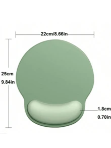 1pc Gradient Colored Rubber Mouse Pad, Office Computer Anti Slip Mouse Pad, Study Supplies, Office Supplies Back To School Gaming Mouse Pad Desk Accessories Office Desk Accessories Mousepad Mouse Pad For Desk - View 5