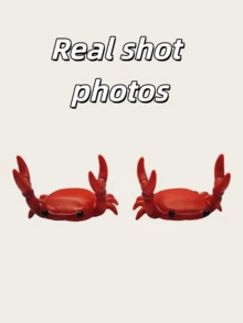 Funny Crab Phone Holder, Pen Holder, Stable Desktop Phone Stand, Makeup Brush Holder, Stand, Home Decor, Room Decor, Party Decor, Party Gift, Back To School Surprise Gift. This Is Almost Perfect - A - View 3
