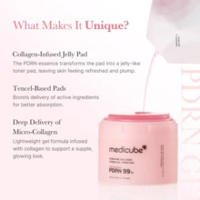 Medicube - PDRN Pink Collagen Gel Toner Pad 70 Pads - PDRN Pink Collagen Toner Pad - Collagen - View 2
