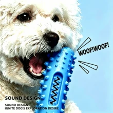 Cross-Border New Chew Squeaky Teething Stick Toothbrush Dog Toy, Cleans Teeth Interactive Pet Toy - Multicolor - View 3