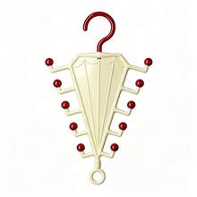 1pc V-Shaped Hat & Clothing Hook Storage Rack, Multi-Hook Space-Saving Closet Organizer, Anti-Clutter Plastic Clothing Hooks, Home Bedroom Closet Storage Display Rack, Multi-Prong Hanger Suitable For Shirts, Hats And Scarves, Closet Accessories Storage Rack - Multicolor - View 12