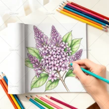 Relaxing Floral Coloring Book For Adults Stress Relief Beautiful Floral Patterns Bold & Easy, Minimalist Large Designs To Help You Relax, Includes Cute Comfortable Patterns (Bold & Easy To Color), Anxiety Relaxation Art Drawing Book - Flowers - View 11