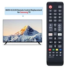 BN59-01315D 4K UHD 智慧電視通用遙控器，適用於 UA43RU7100、UA43RU7100W、UA49RU7100、UA50RU7100、UA50RU7100W、UA55RU7100、UA55RU7100W、UA58RU7100W、UA65RU7100W、UA75RU7100、UA75RU7100W 型號 - 查看 2