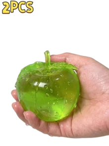 1pc Super Soft Apple Shaped Stress Ball, Soft Skin-Like Texture, Multi-Sensory Soft Rubber Ball, Silent Slow Rebound, Realistic Apple Design, Relieve Stress, Suitable For Office, School, Party, Home/Room Decor/Fans - Multicolor - View 18
