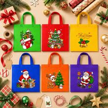18pcs Christmas Gift Bags Set, Assorted Holiday Handbags, Christmas Party Gift Packaging Bags, Gift Bags - Multicolor - View 4