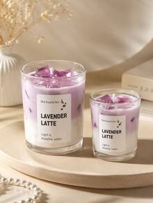 Long-Lasting Coffee Scented Candles, Caramel, Lavender, Coconut, Lemon, Soothing And Stress-Relieving, Long-Lasting Air Freshener, Suitable For Home, Bedroom, Bathroom, Wedding, Souvenir, Valentine's Day, Mother's Day, Music Festival, Birthday, Graduation Decoration - Multi Scents - View 11