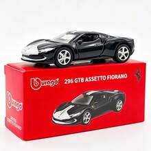 Burago 1:64 Scale  Simulation Racing Car Model SF90 488GTB LAFERRARI Mini Sports Car Collectible Model, Decorative Toy Car - Multicolor - View 26