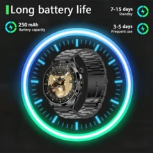 ERUN 這款智慧手錶配備 1.5 吋 HD 觸控螢幕與內建 250mAh 電池，支援無線通話與簡訊、LED 手電筒及多種運動模式，是送給親友的絕佳禮物 - 查看 6