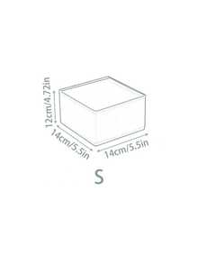 12/6/1pc Set, Minimalist Foldable Fabric Storage Box, Wardrobe Drawer Divider Organizer, Suitable For Underwear, Bras, Bedroom And Home Items Storage, Can Store Various Women's Clothing (Such As White T-Shirts, Black Pants, Winter Apparel, Dresses, Elegant Outfits, White Shirts, Long Sleeve Shirts, White Jumpsuits, Spring Skirts And Summer Tops) - White - View 10