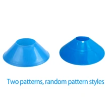 10/15/20/30pcs Round Logo Disc Markers, Soft & Durable Football Training Cones - Multicolor - View 8
