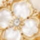 Golden White Leaves