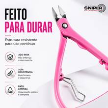 Manicure Kit 2 Pieces: Nail Clippers + Tweezers - Perfect Nails And Eyebrows - Morado - Ver 4