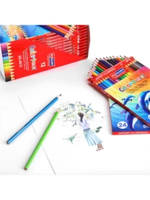Adult Colored Pencils, Vibrant Colors; Perfect For Drawing, Sketching And Coloring, Available In Multiple Specifications - Sets - View 5