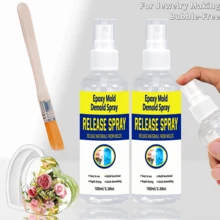 耐熱脫模噴霧，適用於 DIY 樹脂手工藝，易脫模不沾噴霧 - 白色 - 查看 2