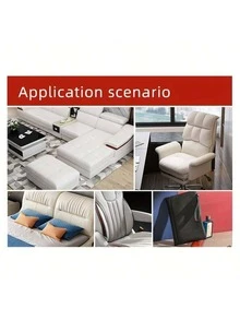 Self-Adhesive Leather Repair Patch, PU Faux Leather Repair Tape Roll, Suitable For Sofa, Bench, Car Seat, Furniture, Chair, Bag And Soft Furnishing, Lychee Texture Peel And Stick Vinyl Leather Repair, Wear-Resistant, Scratch-Resistant, Fade-Resistant, Convenient DIY Repair - A - View 5