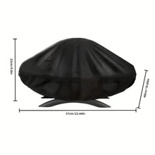 1件裝重型烤盤蓋 210D聚酯纖維桌面烤盤蓋，多種尺寸可選，適用於大多數烘焙盤 - 烤盤罩 - 查看 9