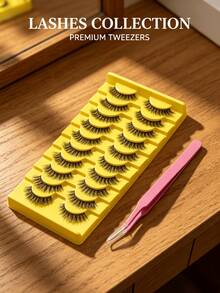 Thin Transparent Stem Strip False Eyelashes Natural Daily Single Piece - View 4