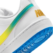 Nike COURT BOROUGH LOW WC Women's Sports Casual Sneakers IR3997-100 - White - View 2