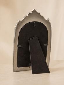 1pc Vintage Baroque Hollow Decorative Frame, Antique Gold Desktop Decor, French Style Vanity Decor, Luxury Home Decoration, Photography Prop - New Model - View 7