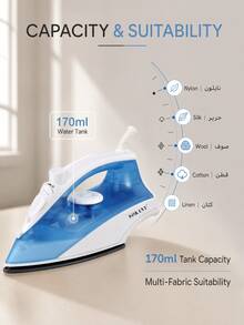 SOKANY 898A Handheld Garment Steamer, Portable Travel Steam Iron, Suitable For Dorm Students, Constant Temperature Adjustable, Applicable To All Clothing - Blue - View 10