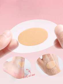 Gel Heel Pads, Anti-Friction Cushion Pads, For Toe And Heel Blister Recovery And Prevention, Protect Skin From Friction - Multicolor - View 2