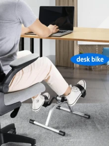 Desktop Home Rehabilitation Exercise Bike With Stable Anti-Slip Base, Compact And Easy To Store, Suitable For Leg And Arm Recovery Training; Lightweight Portable Floor Stationary Bike - Random Color - View 3