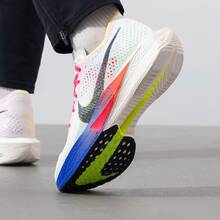 Nike ZoomX Vaporfly 3 Comfortable And Versatile Low-Top Marathon Racing Running Shoes For Men With Carbon Fiber Plate For Shock Absorption, Slip Resistance, And Durability - Multicolor - View 3