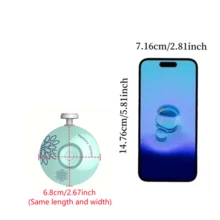 Belovedone 6件套电动婴儿指甲钳套装，儿童指甲抛光工具，婴儿修甲剪，婴儿护理套装，婴儿指甲钳，非常适合作为圣诞节、万圣节、感恩节礼物，儿童礼物 - 彩色 - 查看 11