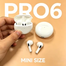 MINI 入耳式無線耳機 雙耳耳機，運動耳機，無線運動電競耳機，降噪入耳式耳機附麥克風，運動耳機，通用 HiFi 低延遲無線耳機，長電池續航力 - 查看 1