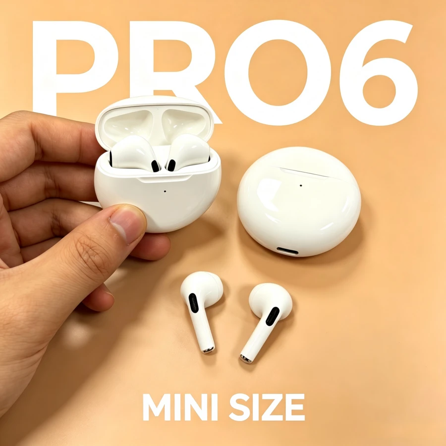 MINI 入耳式無線耳機 雙耳耳機，運動耳機，無線運動電競耳機，降噪入耳式耳機附麥克風，運動耳機，通用 HiFi 低延遲無線耳機，長電池續航力 - 查看 1