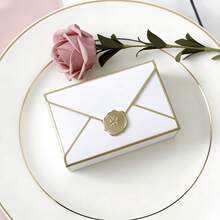 10/50pcs Blank Wrapping Paper Gift Boxes, Creative Classic Envelope Gift Boxes, Wedding Gift Boxes, Birthday Party Cosmetic Packaging Boxes - View 2
