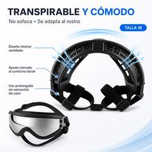 TUNKE. Waterproof And Windproof Pet Sunglasses - Black - View 8