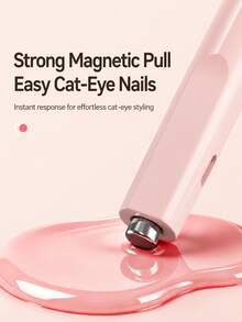 Linterna UV Magnética 3 en 1 para Uñas, Imán de Ojo de Gato Integrado y Luz de Curado. Lámpara de Uñas Portátil de Mano Mini, Imán de Ojo de Gato Incorporado, Curado Rápido de 8s, 2 Modos de Temporizador, Recargable Tipo-C de 180mAh, Con Soporte Giratorio, Adecuada para Arte de Uñas en Casa y Viajes, Regalo de Arte de Uñas para Regreso a la Escuela - Multicolor - Ver 4