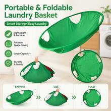 Laundry Turtle Collapsible Laundry Basket | Revolutionary Collapsible Laundry Basket | Innovative Dirty Laundry Basket For Easy Removal Of Dirty Clothes After Washing And Drying | Portable Laundry Gripper - View 8