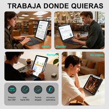 TUNKE Detachable Magnetic Keyboard Case For IPad 11" Air6 - View 10