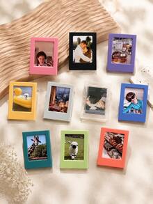 3 Inch Magnetic Photo Frame Creative DIY Magnetic Photo Frame Fun Magnetic Small Photo Frame - Multicolor - View 11
