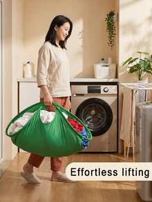 Laundry Turtle Collapsible Laundry Basket | Revolutionary Collapsible Laundry Basket | Innovative Dirty Laundry Basket For Easy Removal Of Dirty Clothes After Washing And Drying | Portable Laundry Gripper - View 5