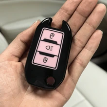 鑰匙遙控器保護套/鑰匙殼/鑰匙套/鑰匙圈 適用於 Peugeot 208 308 408 508 2008 3008 4008 以及 C4 Cactus Picasso C4L C5 C5 - 彩色 - 查看 19