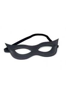 1pc,Leather Face Mask, Masquerade Mask For Women, Party Costume Bar Performance Cosplay Eye Mask, Holiday Party Headpiece Accessory,Christmas,Halloween - Multicolor - View 3