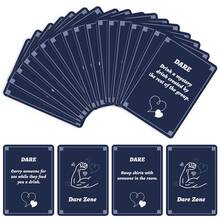 "Dare Zone" Is A Creative Interactive Tabletop Card Game With 50 Card Designs, An Ideal Gift For Party Gatherings, Family Game Nights, Christmas Outdoor Activities, Bringing Laughter And Fun To Family Gatherings, And Making Friends' Gatherings Full Of Joy, A Perfect Choice For Valentine's Day Gifts. - Dare Zone - View 4