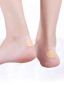 Gel Heel Pads, Anti-Friction Cushion Pads, For Toe And Heel Blister Recovery And Prevention, Protect Skin From Friction - Multicolor - View 3