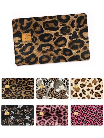 1/2 buah Stiker Kartu Kredit Motif Leopard Modis, Film Pelindung Tahan Air, Tahan Gores, dan Tahan Lama, Potongan Chip Presisi, Penutup Dekoratif Perekat Mandiri Tanpa Residu, Cocok untuk Kartu Kampus, Kartu Subway, dan Kartu Kredit Lainnya. Gaya Vintage, Aksesori Fashion Penting untuk Anak Perempuan, Musim Kembali ke Sekolah, Perlengkapan Sekolah, Stiker Penutup Kartu, Stiker Kartu Kredit, Stiker Penutup Kartu, Toko Alat Tulis, Musim Kembali ke Sekolah, Terjangkau, Hemat Biaya.