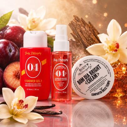 Khadlaj BODY PHILOSOPY - JET SET ROUGE 04 PERFUME MIST / BODY CREAM / BODY WASH - 30ML/50ML/90ML