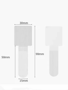 20pcs Reusable White Self-Adhesive Nylon Cable Clips, Strong Adhesive Backing Cable Management Straps, Suitable For Home, Office, Car, Workshop Wire Organization And Cable Management, Keep Cables Neat And Organized - Storage - View 7