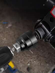 1pc Professional Heavy Duty Jack Wrench Socket, Industrial Grade Strength Structure, Car Tire Removal And Wheel Bolt Wrench, Suitable For Scissor Jack, No Assembly Required, Suitable For Mechanic Garage Car Repair - Multicolor - View 4