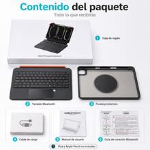 TUNKE Detachable Magnetic Keyboard Case For IPad 11" Air6 - View 11